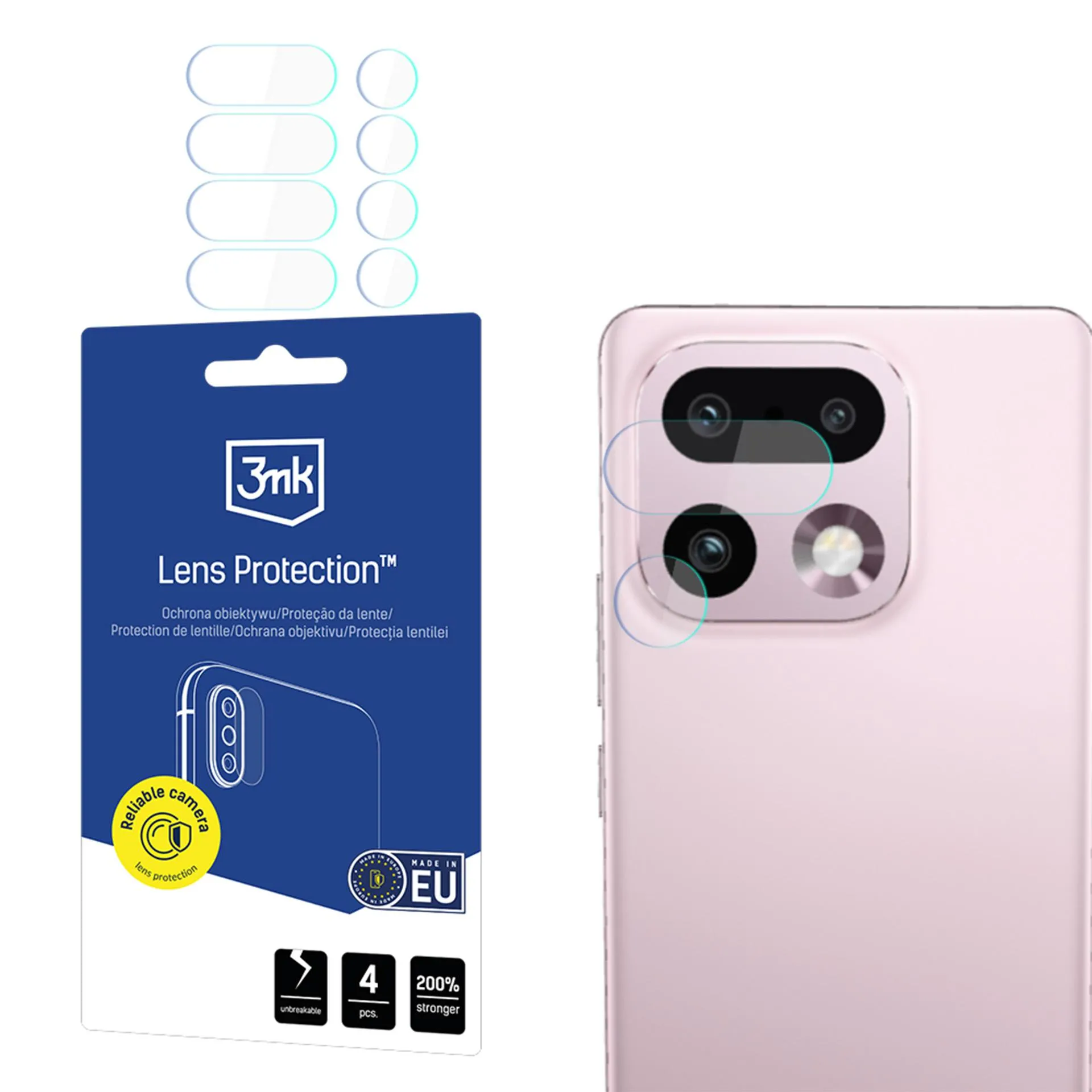 Szkło hybrydowe 3mk Lens Protection do Realme 16 Pro+ 5G