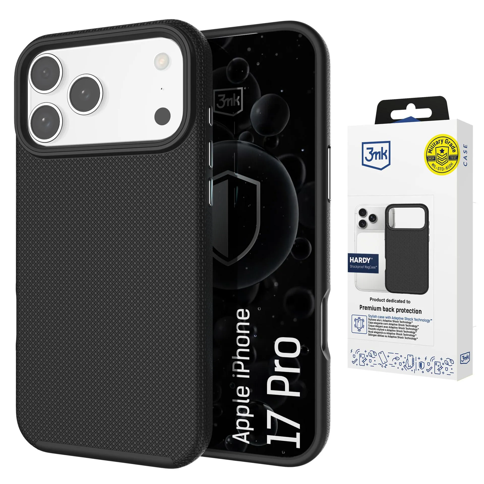 Etui 3mk Hardy Shockproof MagCase do iPhone 17 Pro