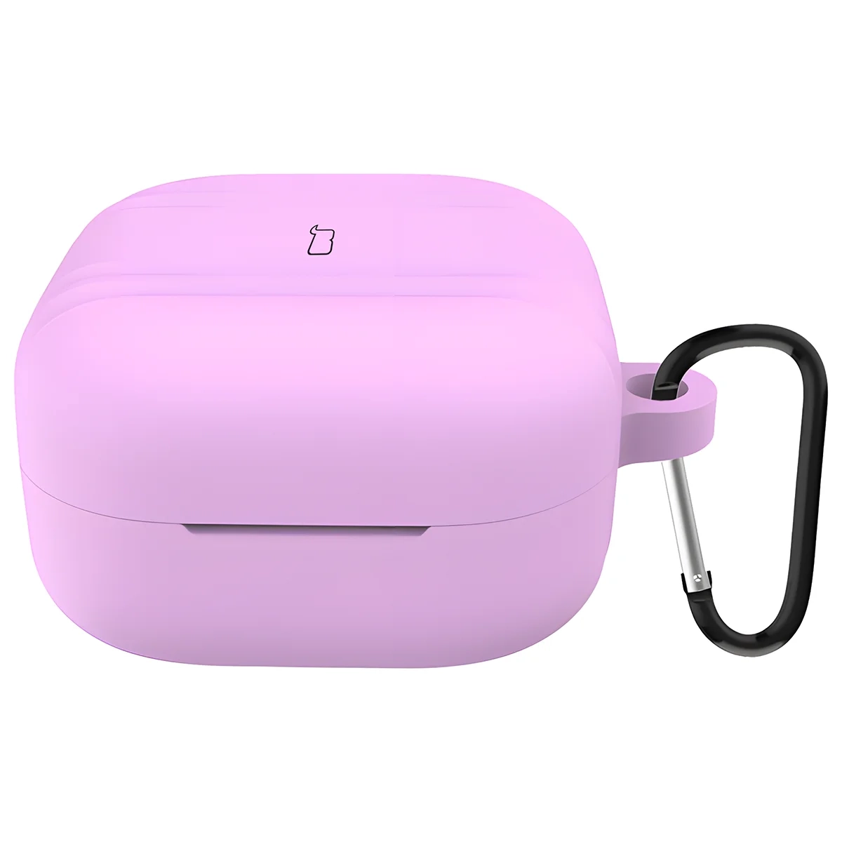 Etui na słuchawki Bizon Case Headphone Silicone do Galaxy Buds 4/4 Pro Jasnofioletowy