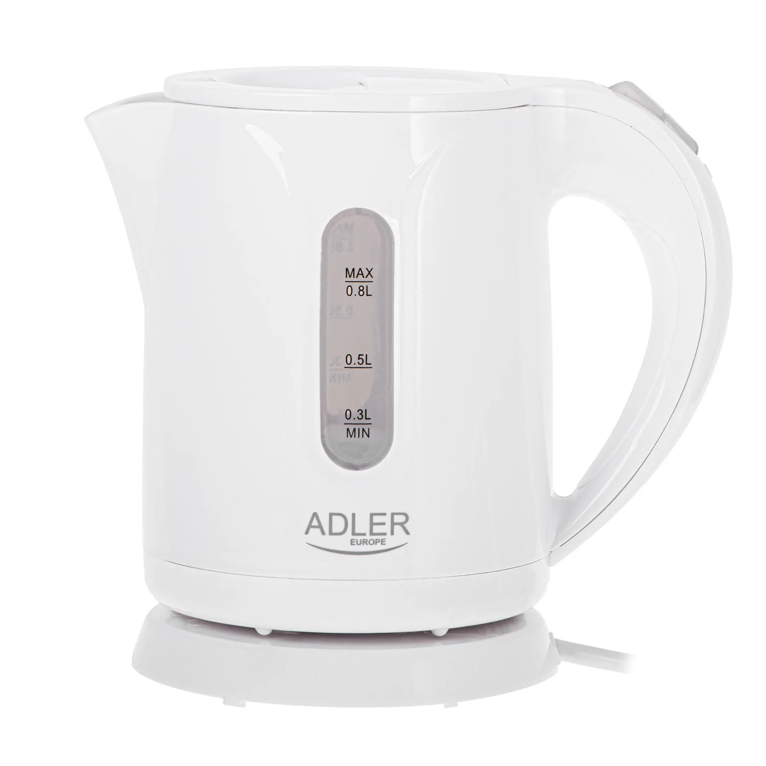 Czajnik Adler AD 1371 0,8l 850W Biały