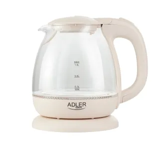 Czajnik Adler AD 1283 1l 1100W Kremowy