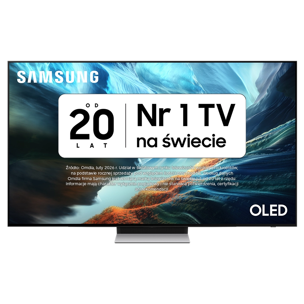 Telewizor Samsung QE48S90HAE 48" OLED 4K 165Hz Vision AI Tizen Dolby Atmos HDMI 2.1 DVB-T2