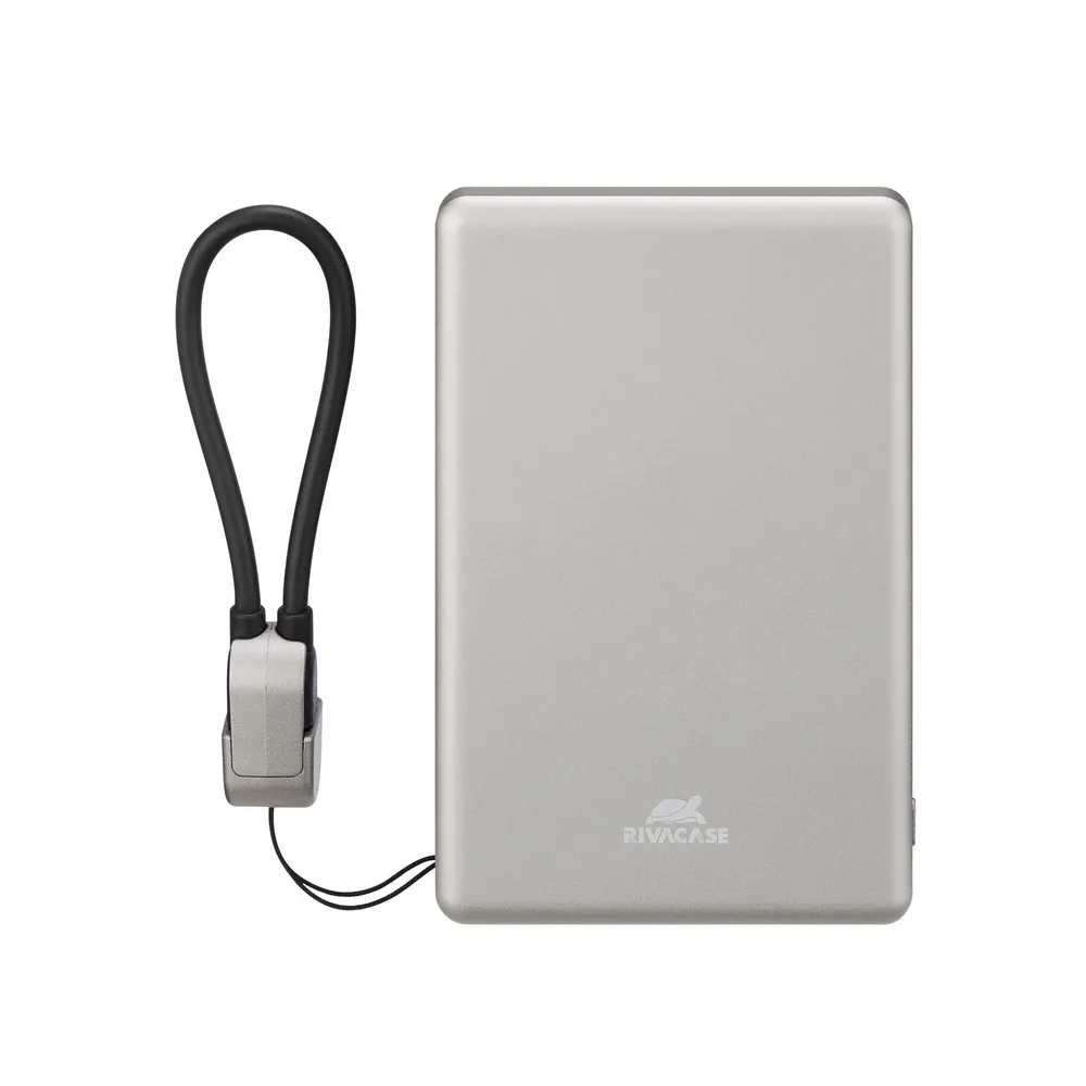 фото Внешний аккумулятор (пауэрбанк) Rivacase VA2616 5000mAh 20W Grey 3