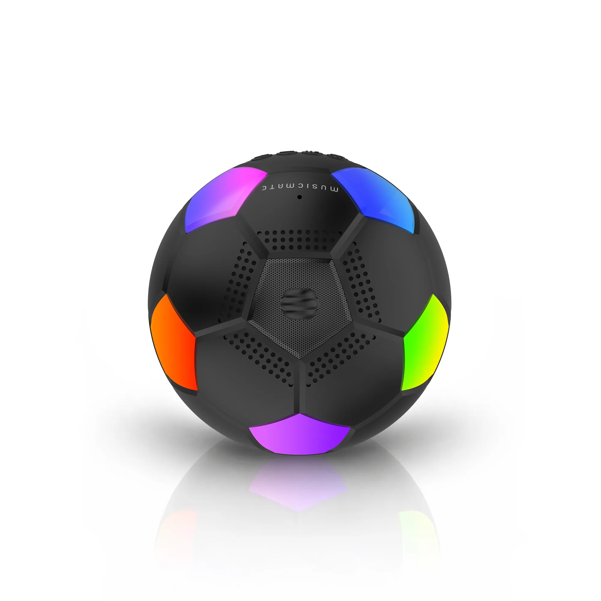 фото Портативная колонка MusicMate MM-SB40 FootballWave Black (MM-SB40-B) 2