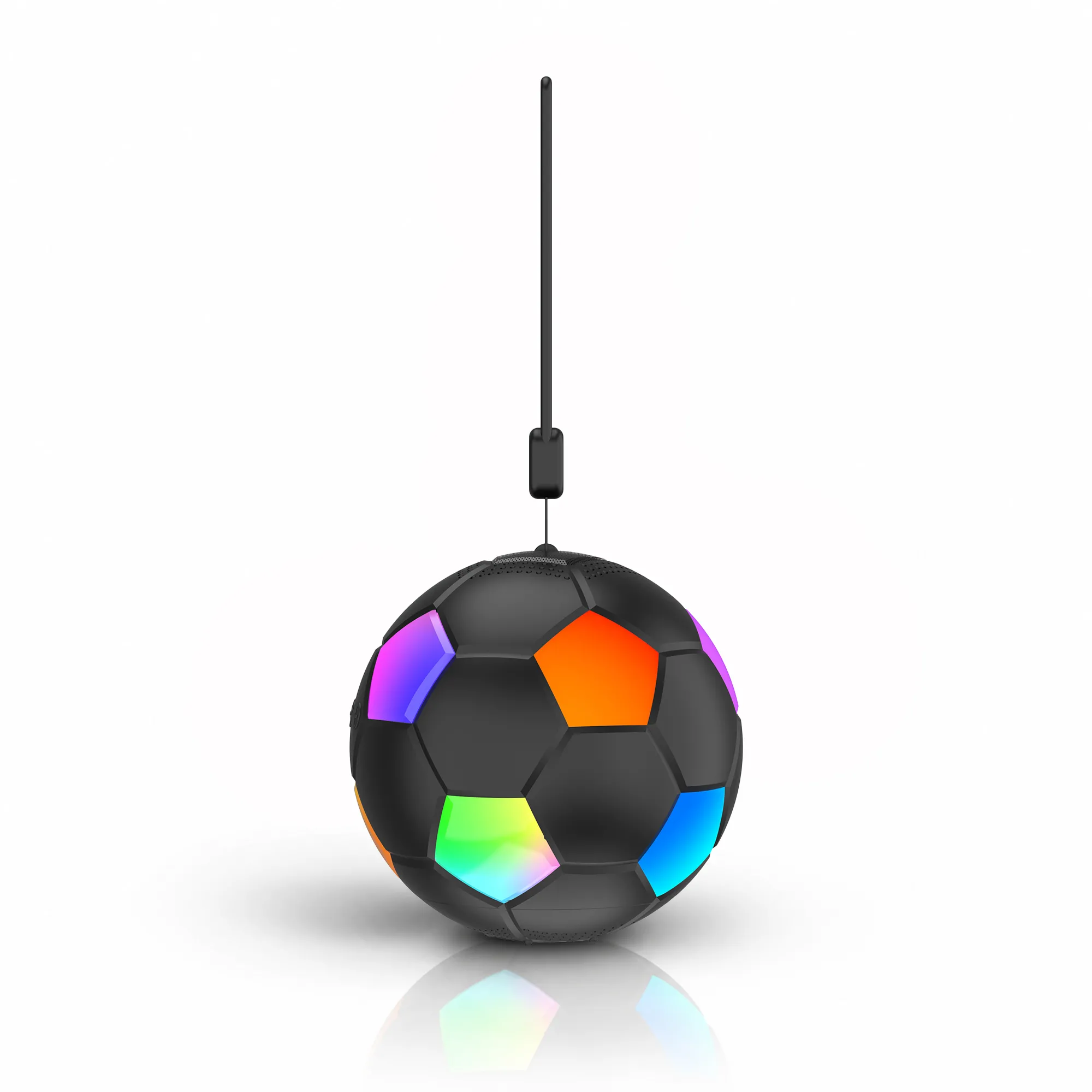 фото Портативная колонка MusicMate MM-SB40 FootballWave Black (MM-SB40-B) 1