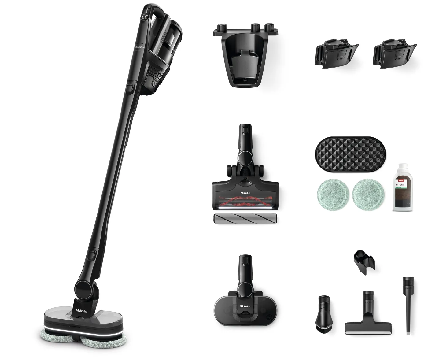 Miele Triflex HX3 Plus Aqua 140min Funkcja mycia Wymienny akumulator