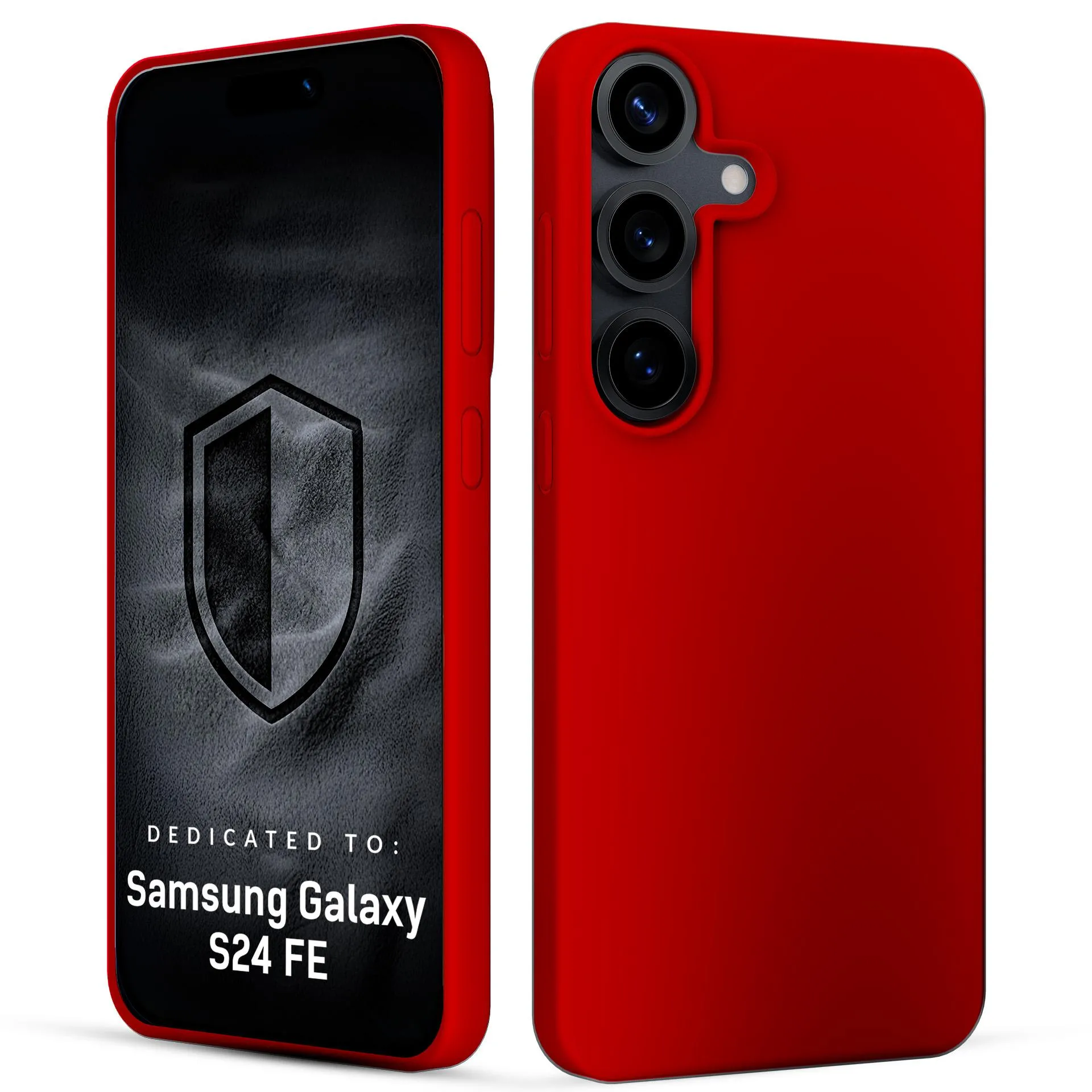 Etui 3mk Hardy Mellow Case do Samsung Galaxy S24 FE Czerwony