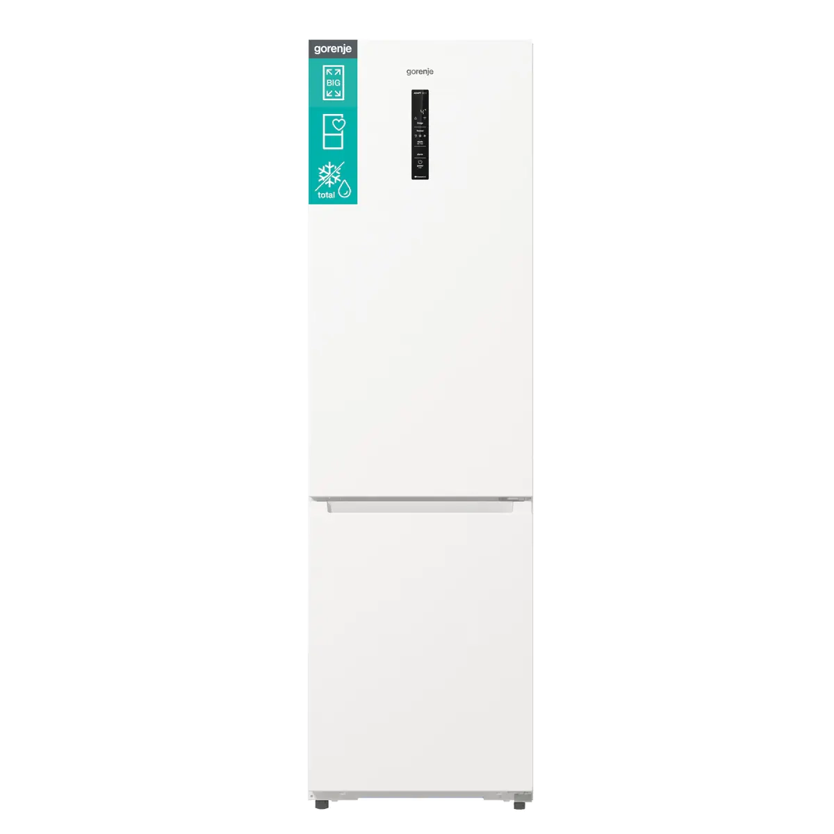 Lodówka Gorenje G600 NRB620E61W4WFE Pełny No Frost 203cm Komora świeżości Zdalne sterowanie Biały
