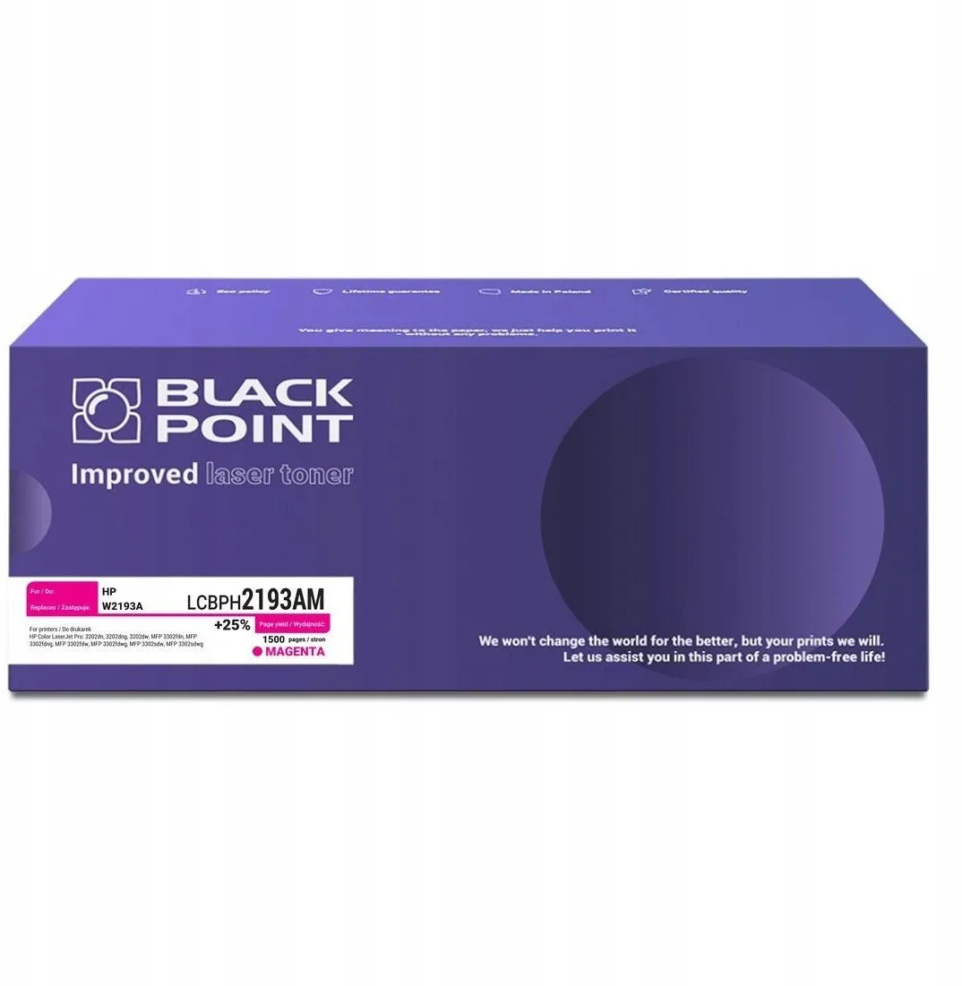 Toner Black Point LCBPH2193AM (zamiennik W2193A) Purpurowy
