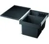 Sortownik odpadów Blanco FLEXON II XL 60/3 + pokrywa systemowa 521473 1x30l 2x8l