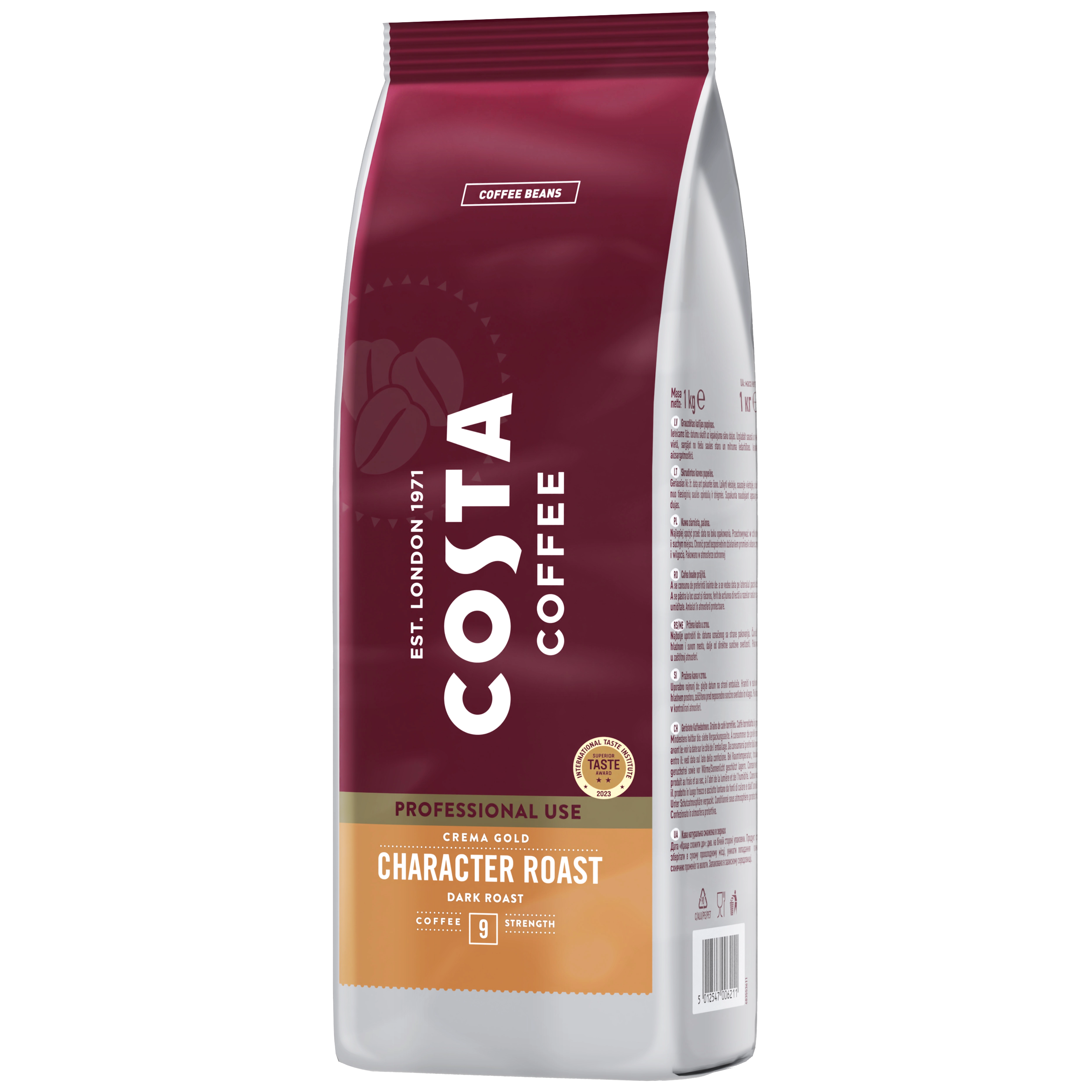 Kawa ziarnista Costa Coffee Crema Gold 1kg