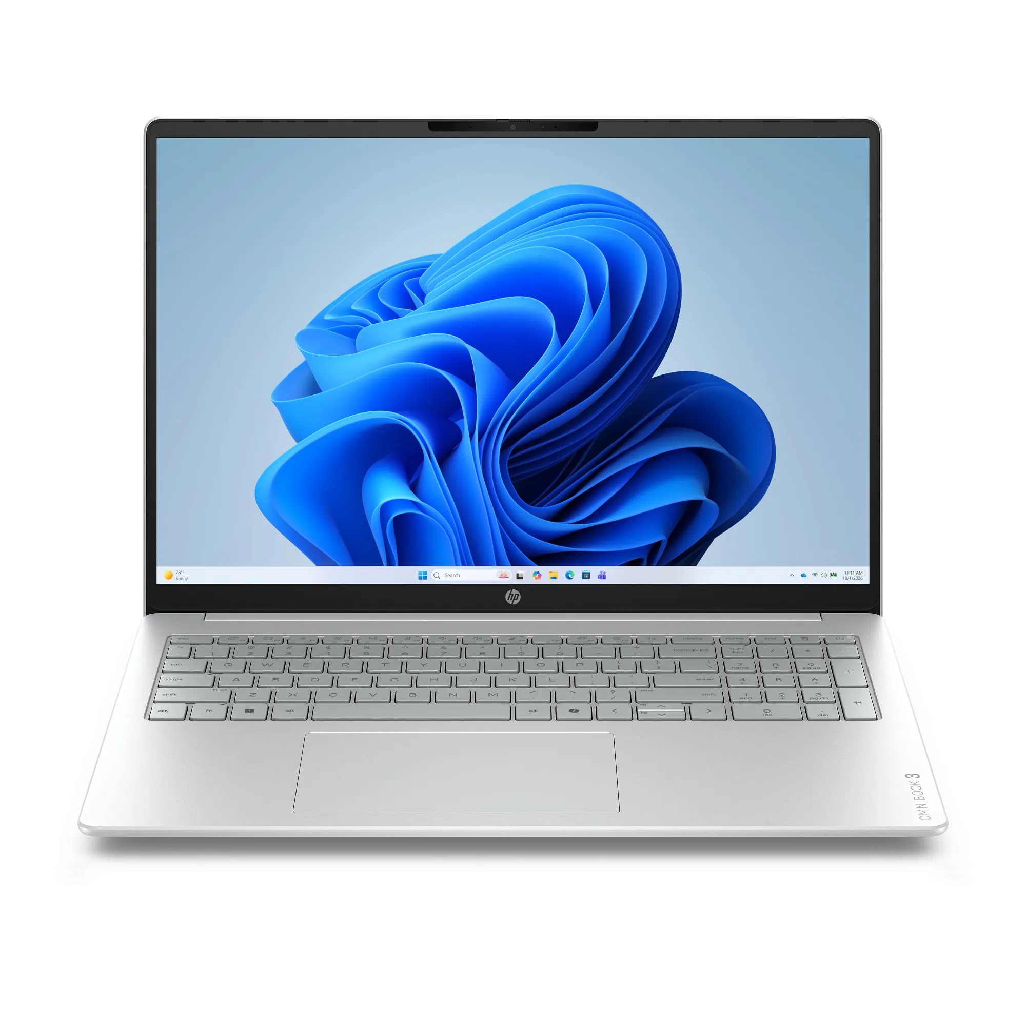 Laptop HP OmniBook 3 16-bv0002nwx 16" Ryzen AI 5 430 16GB RAM 512GB Dysk SSD Win11 Srebrny Funkcje AI