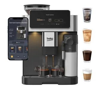 Ekspres Beko CaffeExperto CEG8564X Kawa mrożona Szerokość 27,5cm