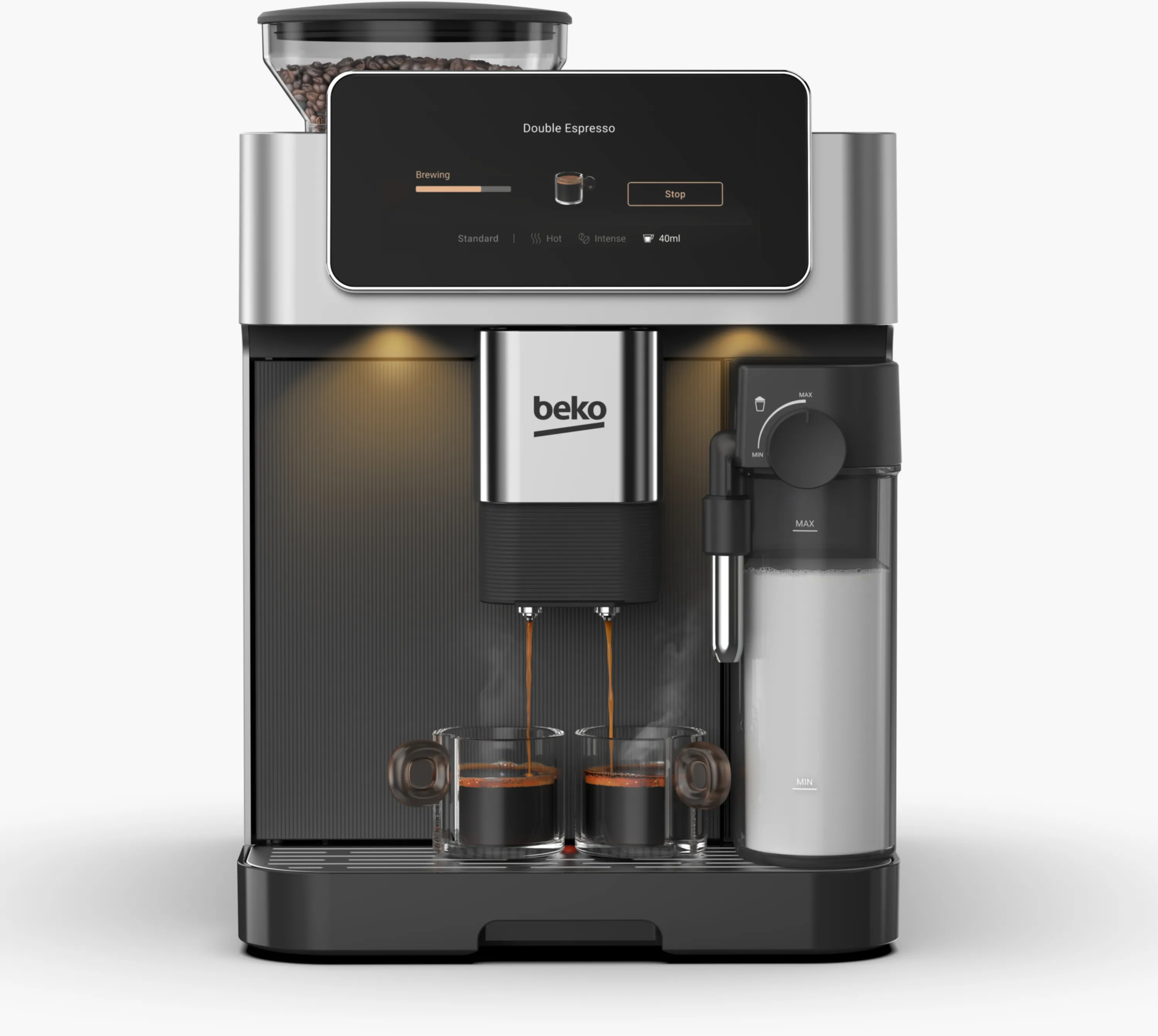 фото Кофемашина автоматическая Beko CaffeExperto CEG8564X 1
