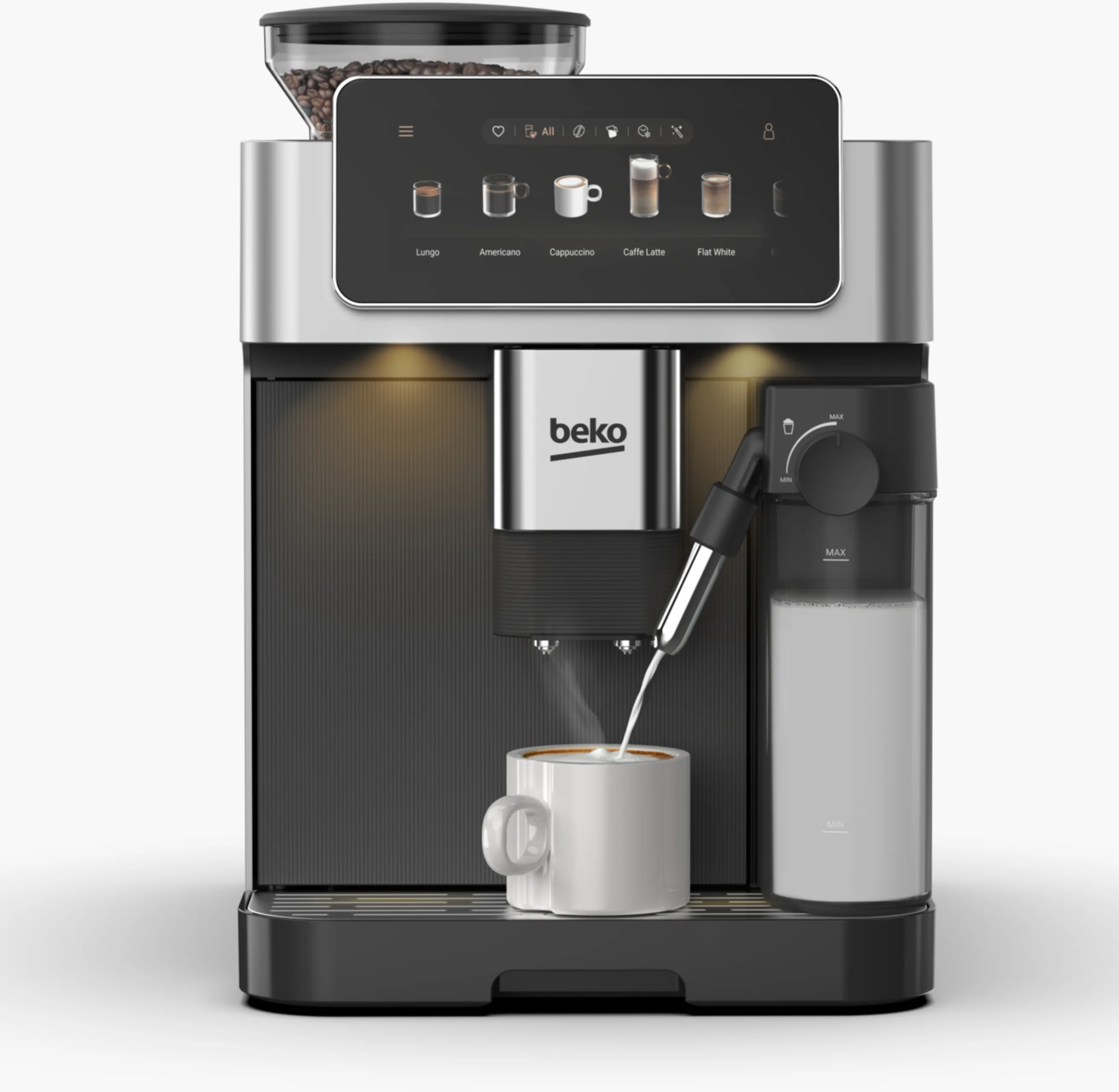 фото Кофемашина автоматическая Beko CaffeExperto CEG8564X 2