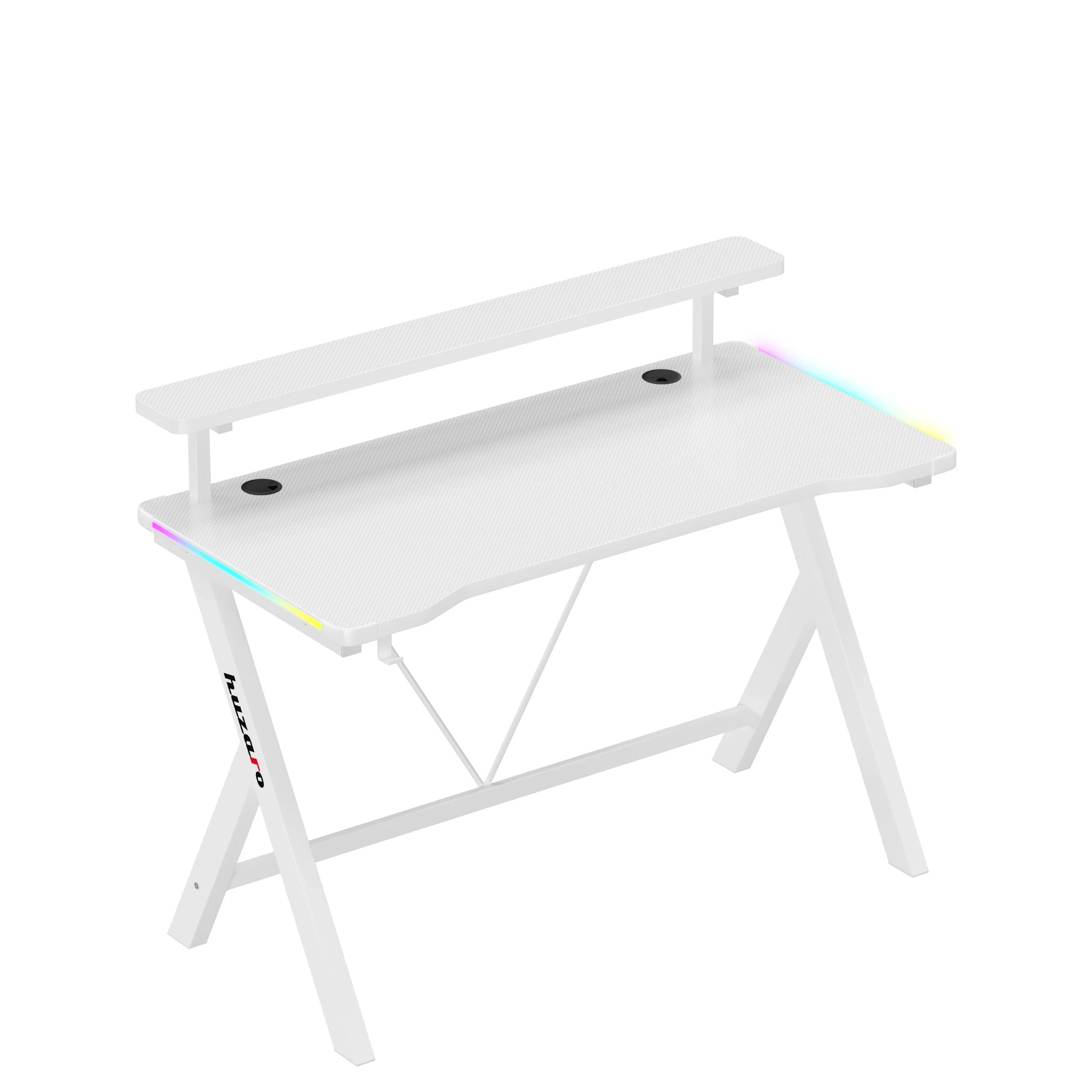 Biurko Huzaro Hero 1.9 RGB 120cm Biały