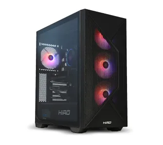 Komputer gamingowy NTT Hiro ZKG-R7B5070-01EU R7 5700 32GB RAM 1TB Dysk SSD RTX5070 Win11