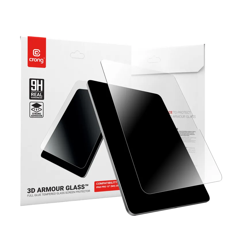 Szkło hartowane Crong 3D Armour Glass do iPad Pro 13" M5 2025 / iPad Pro 13" M4 2024