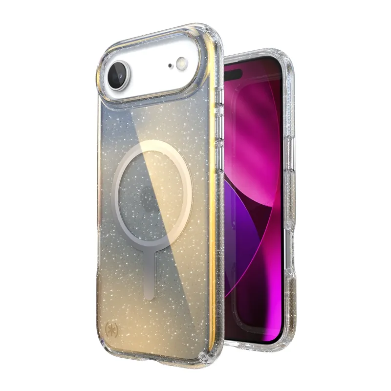 Etui Speck Presidio Lux MagSafe do iPhone Air Brokatowe