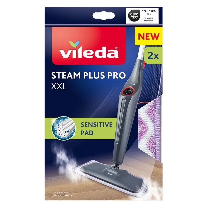 Wkład do mopa Vileda Steam Plus Pro XXL Sensitive 2szt.