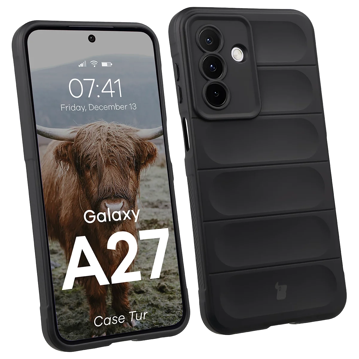 Etui Bizon Case Tur do Galaxy A27 5G Czarny