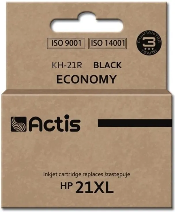 Tusz Actis KH-21R (zamiennik 21 XL C9351A) Czarny 20 ml