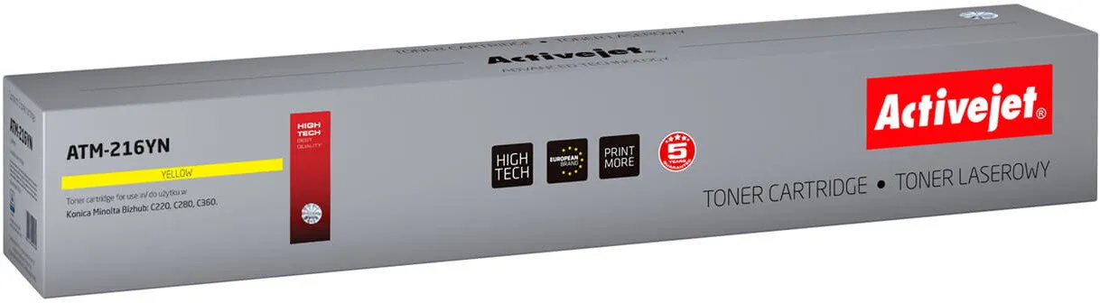 Toner ActiveJet ATM-216YN (zamiennik TN216Y) Żółty