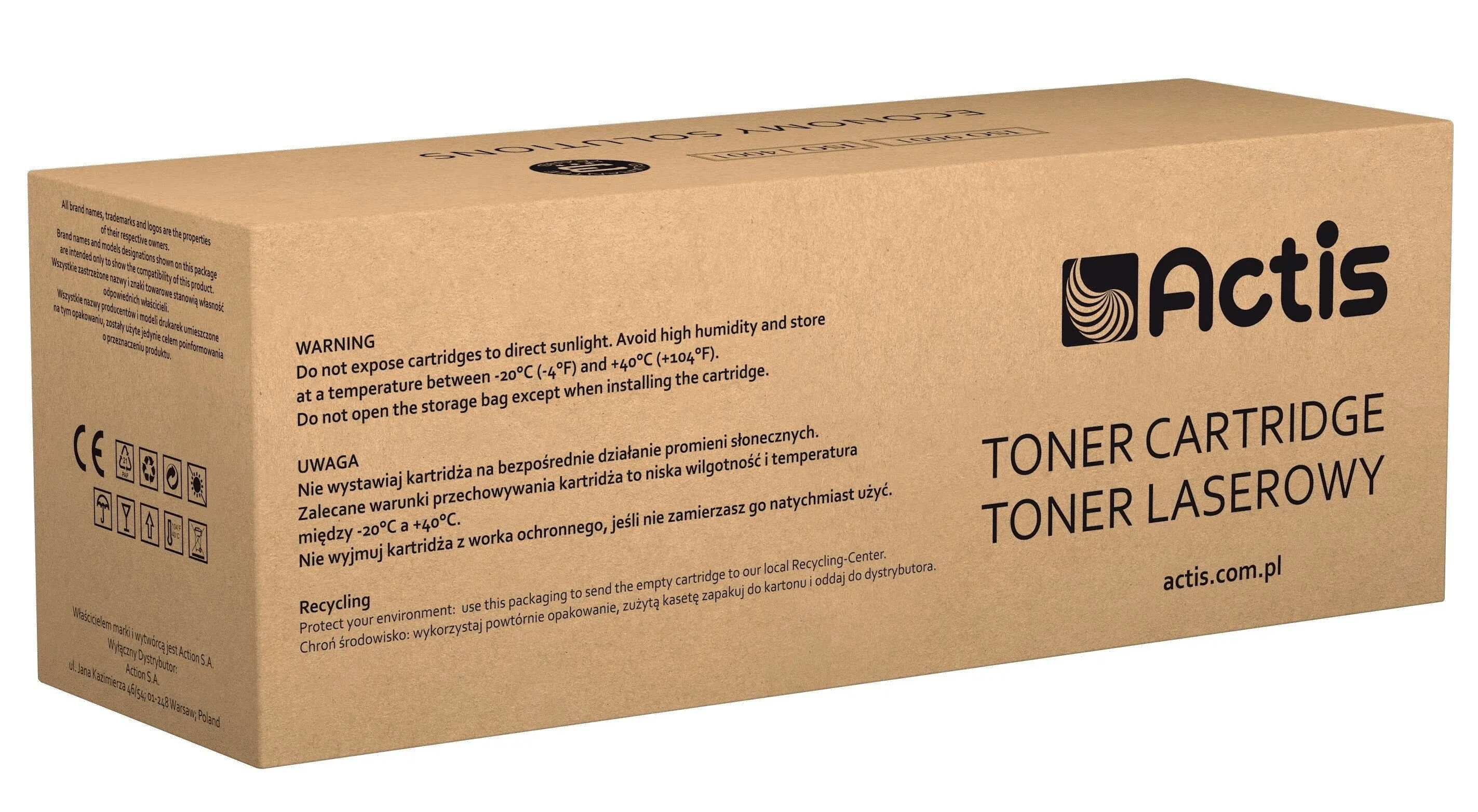 Toner Actis TH-401A (zamiennik 507A) Błękitny