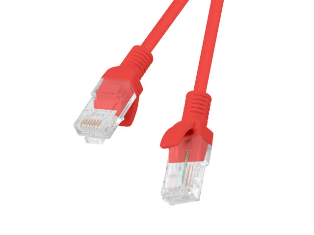 Kabel sieciowy Lanberg PCU5-10CC-3000-R 30m Czerwony
