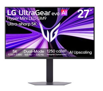 Monitor LG 27GM950B-B.AEU 27" 5K2K WUHD IPS Dual Mode 165Hz/330Hz 1ms Gamingowy