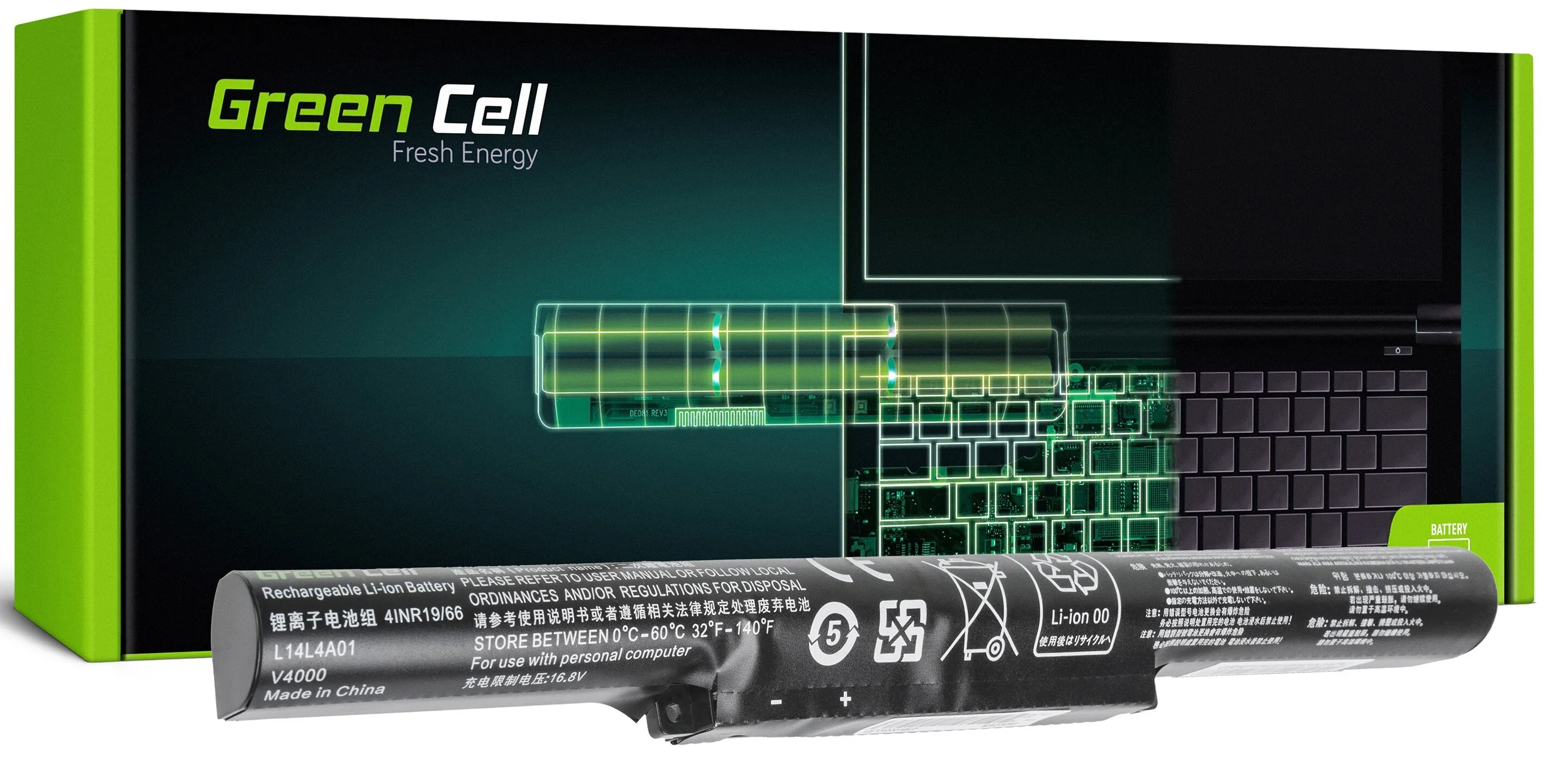 Bateria do laptopa Green Cell LE116 Lenovo