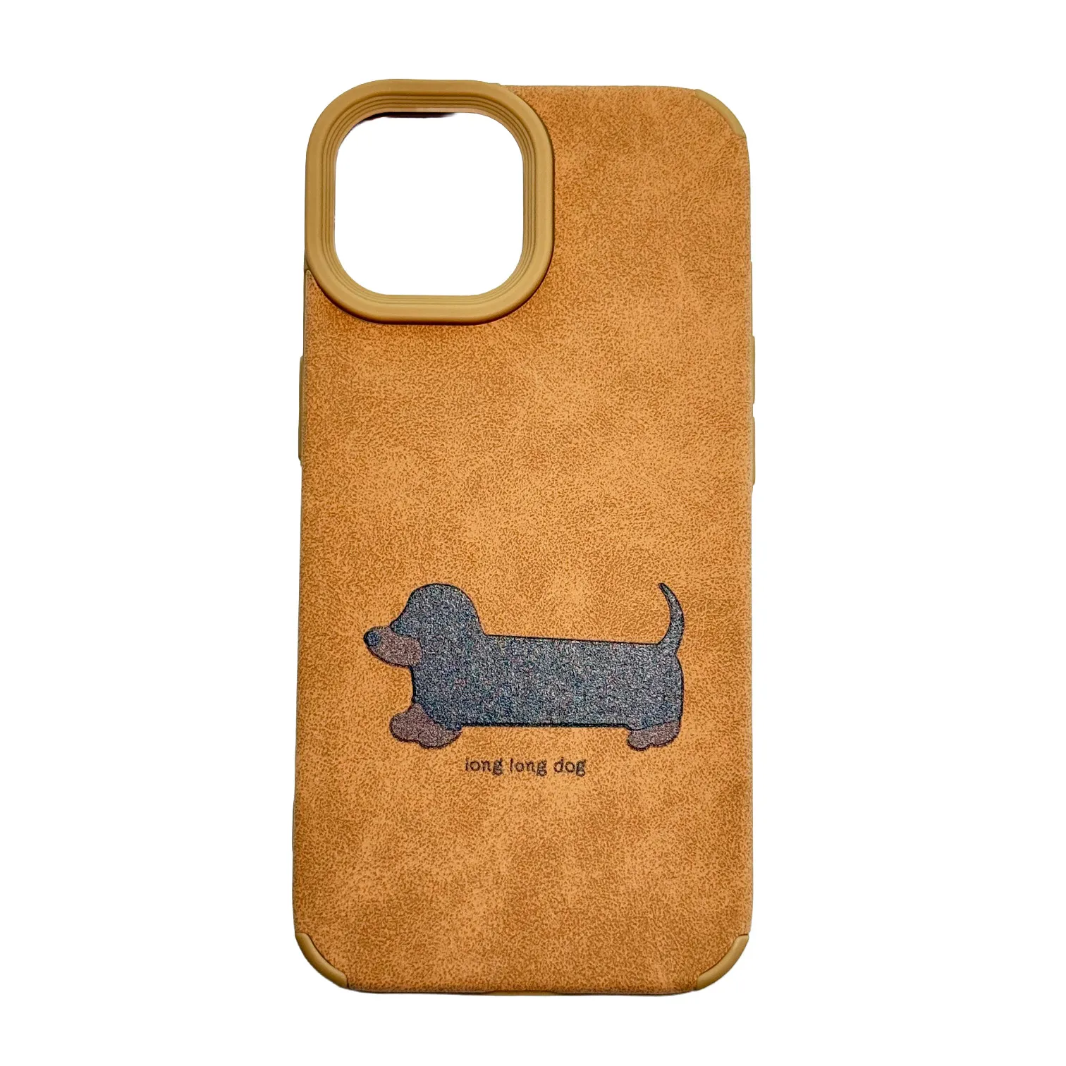 Etui Phoneskin Uroczy Piesek do iPhone 15 Beżowy