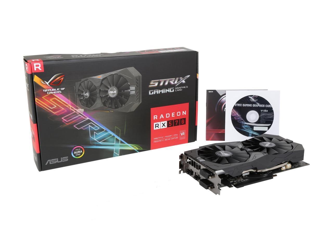 ASUS ROG Strix Radeon RX 570 4GB GDDR5 256bit