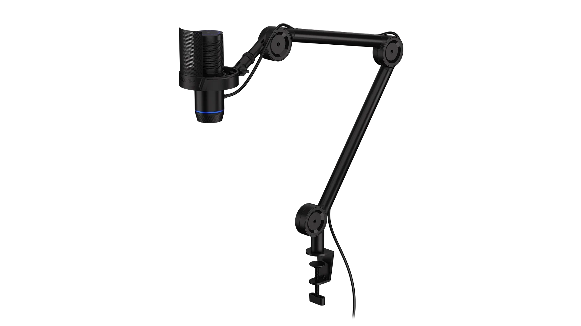 Mikrofon Endorfy Solum 2 Boom Arm Przewodowy Pojemnościowy Czarny