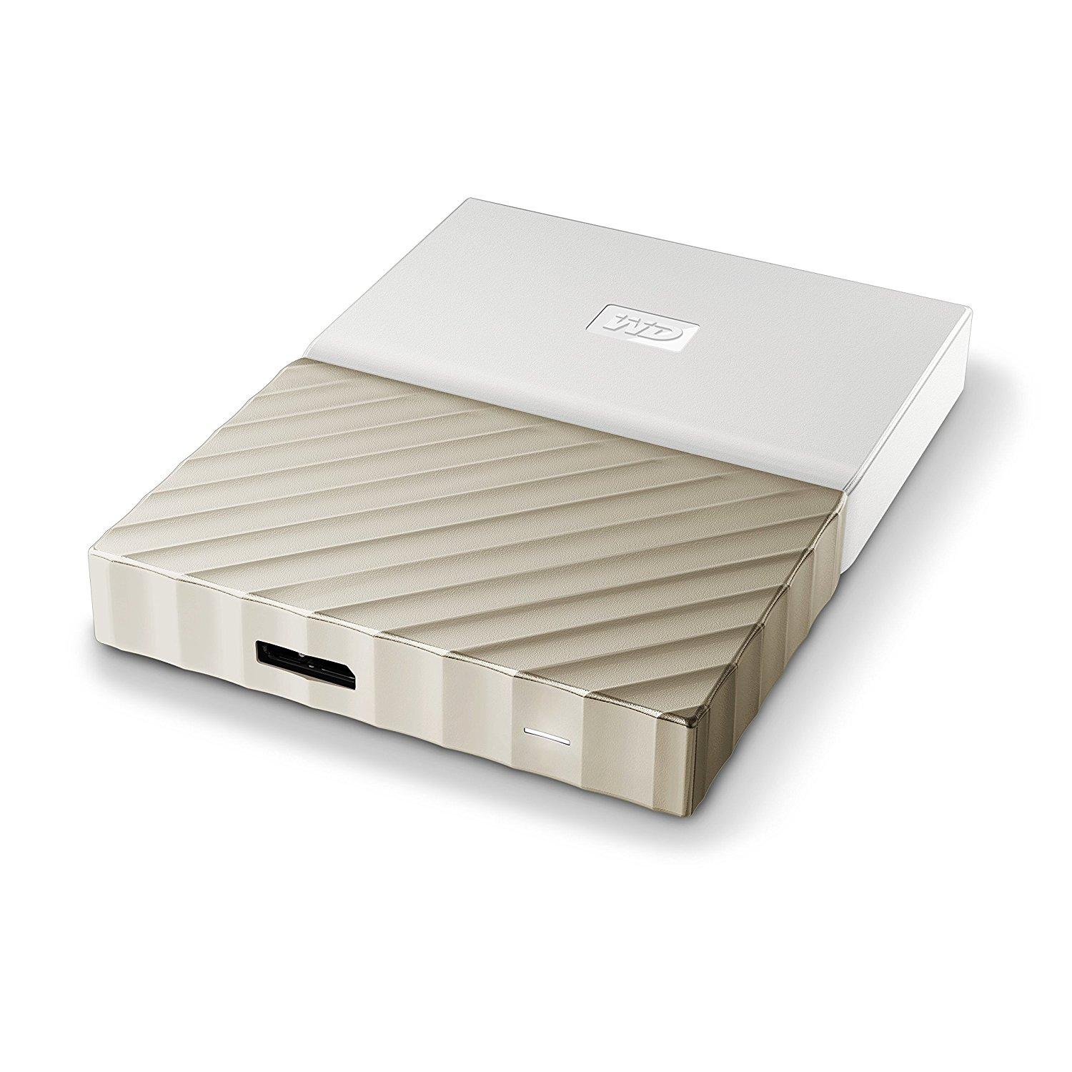 Dysk WD My Passport Ultra 1TB USB 3.0 (biało-złoty)