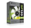 Corsair Air Series SP120 LED Twin Pack (zielony)