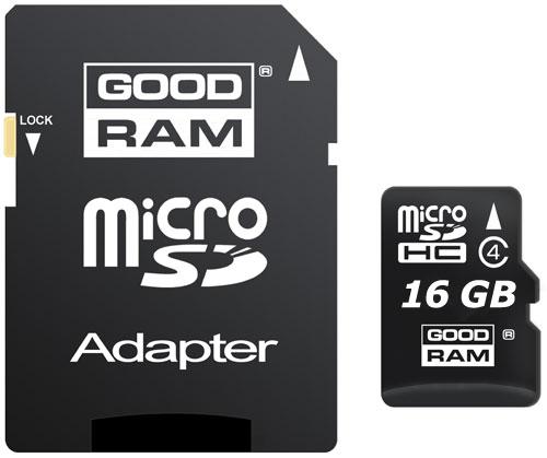 Karta pamięci GoodRam microSDHC Class 10 16GB