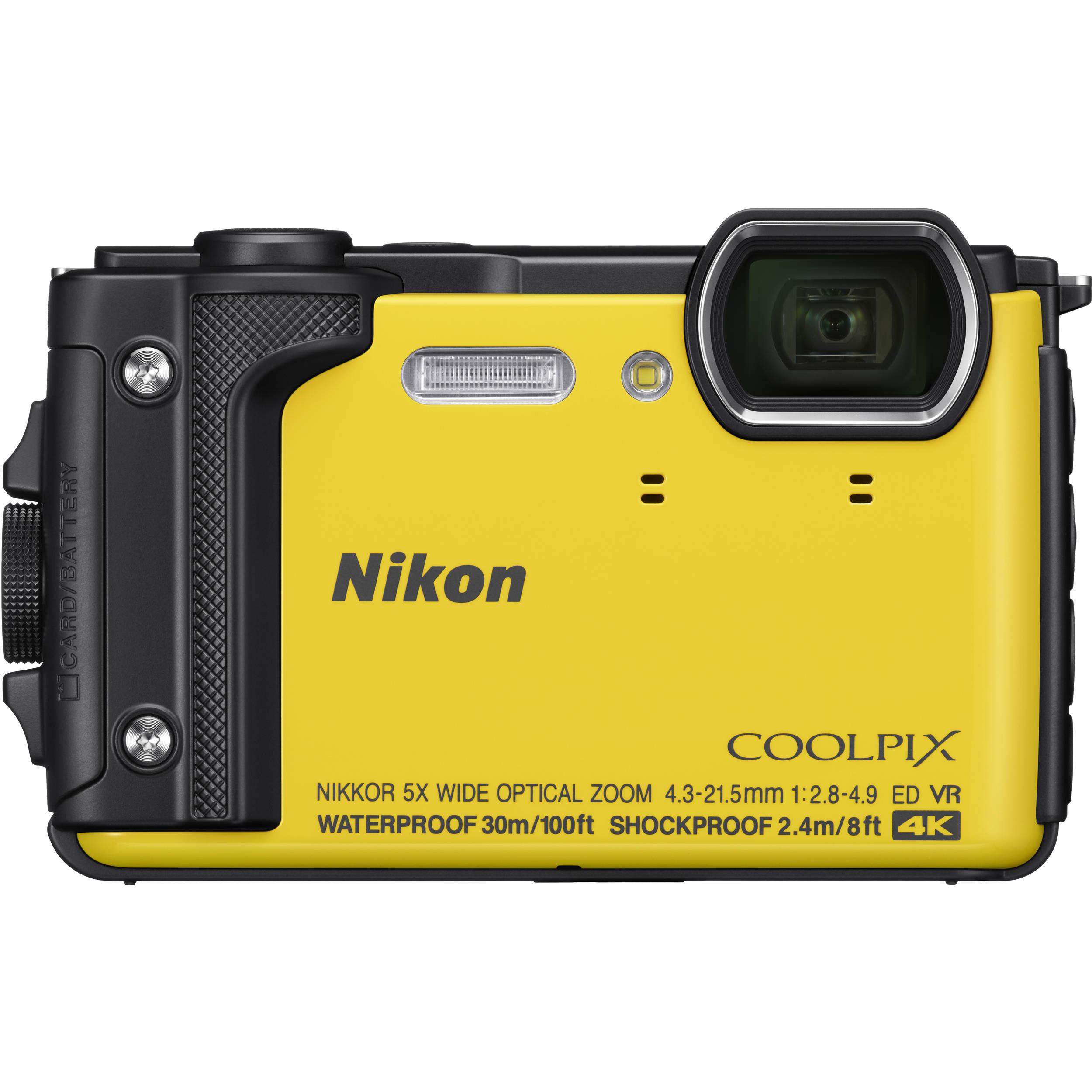 Aparat Nikon Coolpix W300 (żółty)