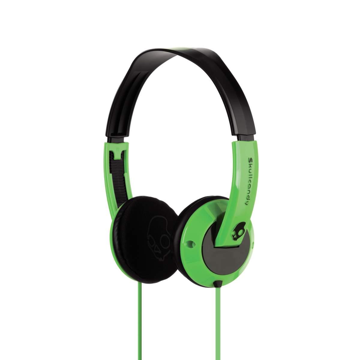 Słuchawki przewodowe Skullcandy Uprock (zielono-czarny)