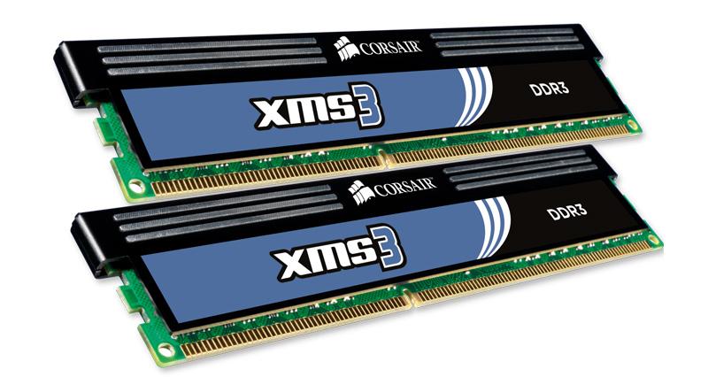 Pamięć RAM Corsair XMS3 DDR3 4GB (2 x 2GB) 1600 CL9