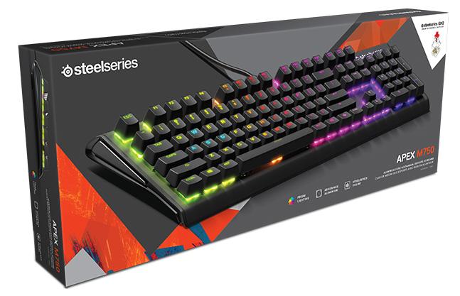 Klawiatura mechaniczna SteelSeries Apex M750