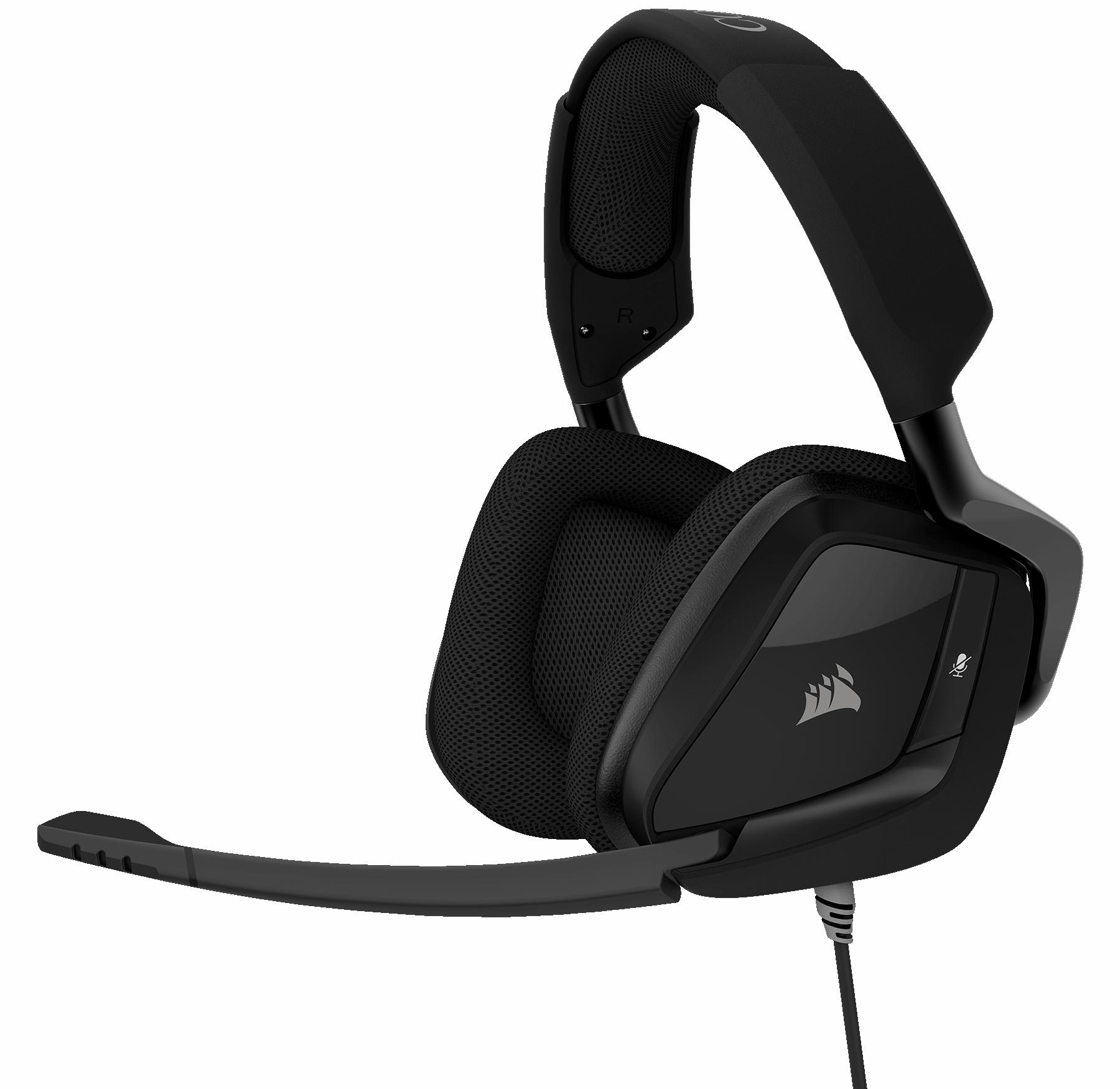 Słuchawki przewodowe z mikrofonem Corsair VOID PRO Surround Premium Gaming Headset with Dolby Headphone 7.1 CA-9011156-EU
