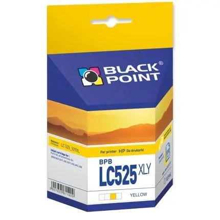 Tusz Black Point BPBLC525XLY (zamiennik LC-525XLY) Żółty 13,5 ml