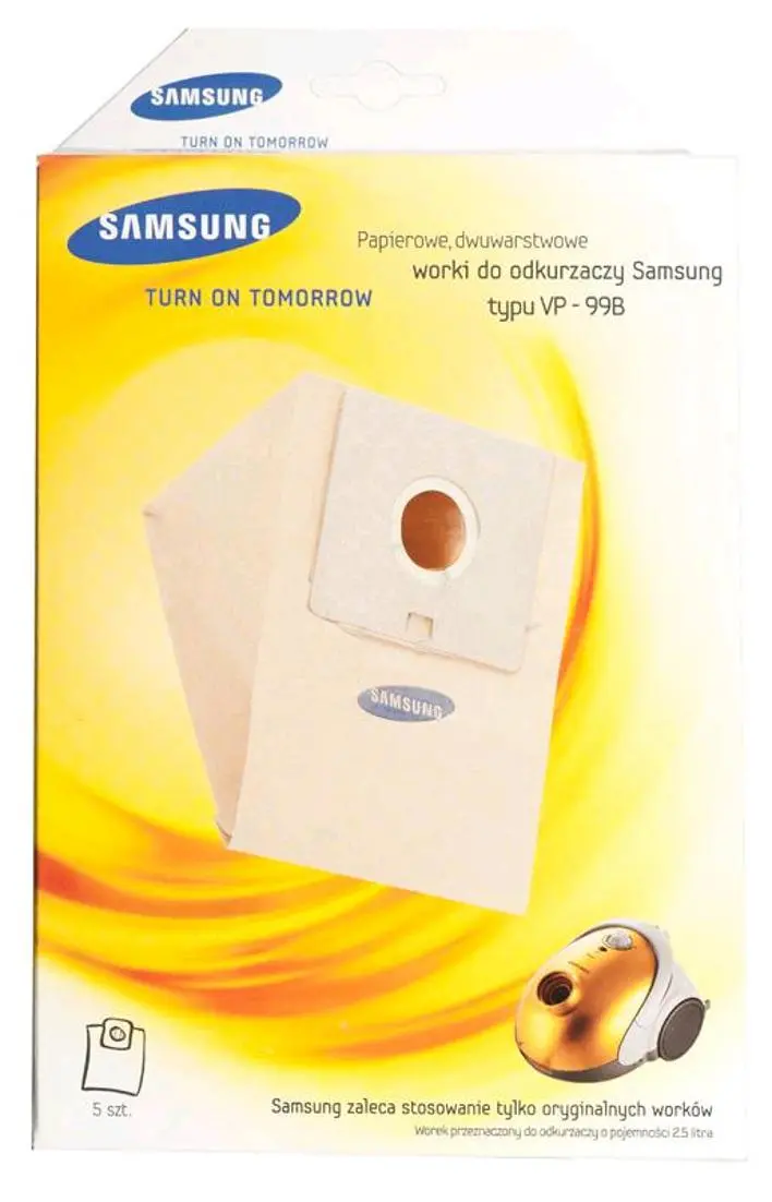 Worek do odkurzacza Samsung Paper-bag VP-99B 5szt.