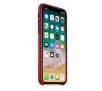 Apple Leather Case iPhone X MQTE2ZM/A (czerwony)