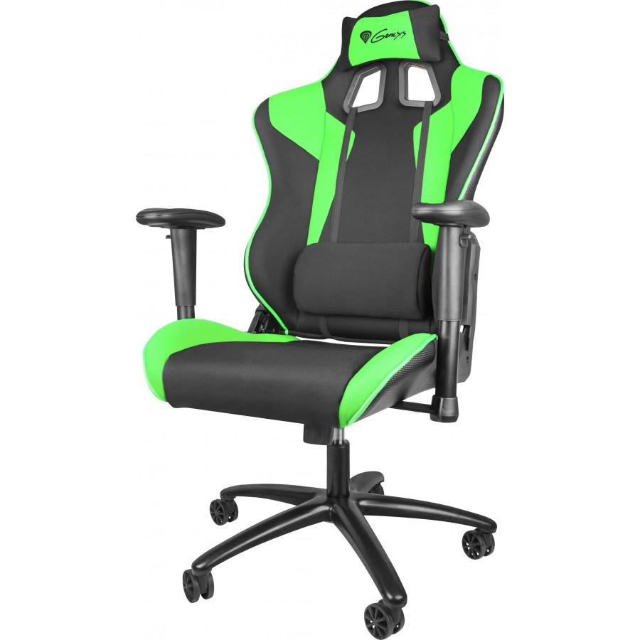 Fotel Genesis Nitro 770 (czarno-zielony)