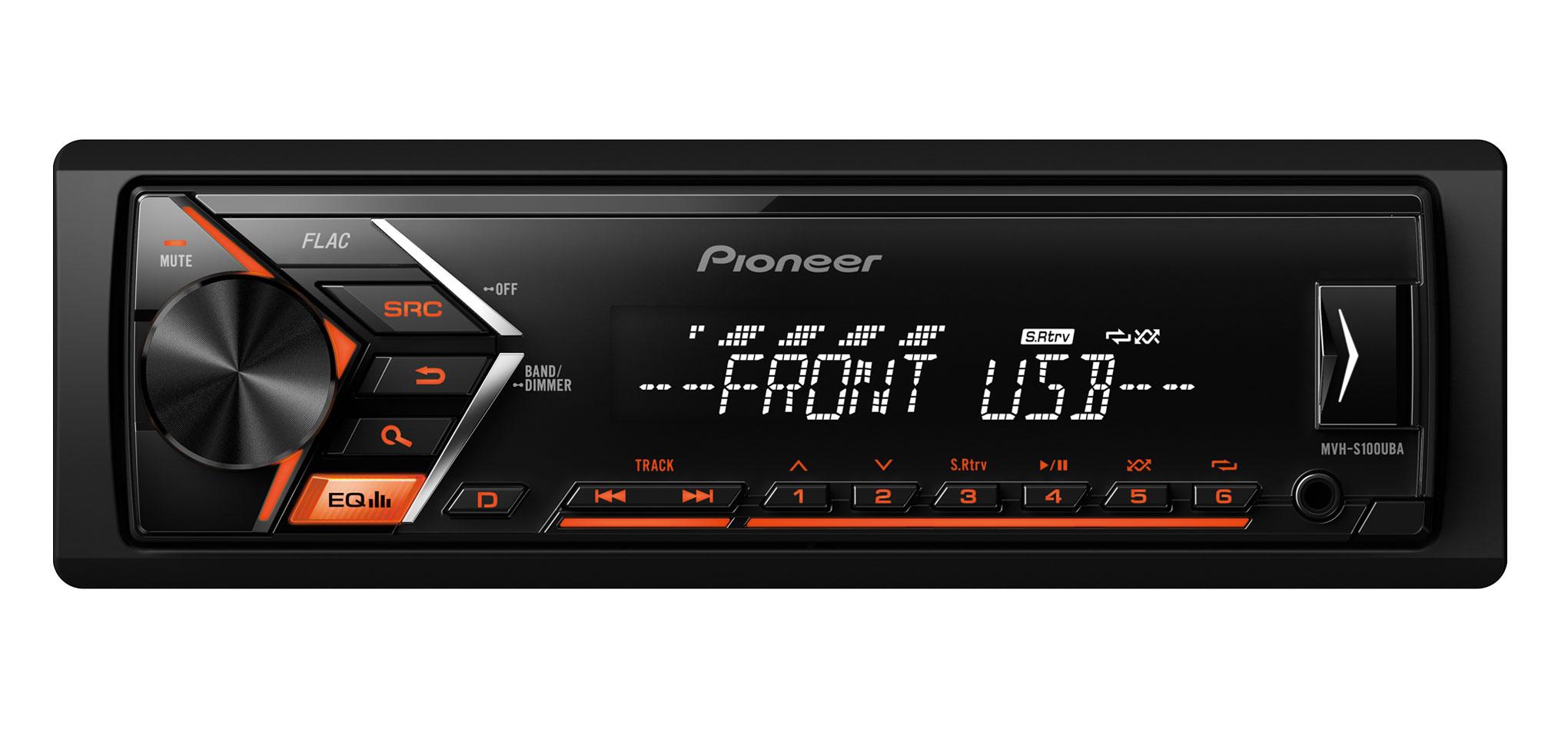 Radioodtwarzacz samochodowy Pioneer MVH-S100UBA
