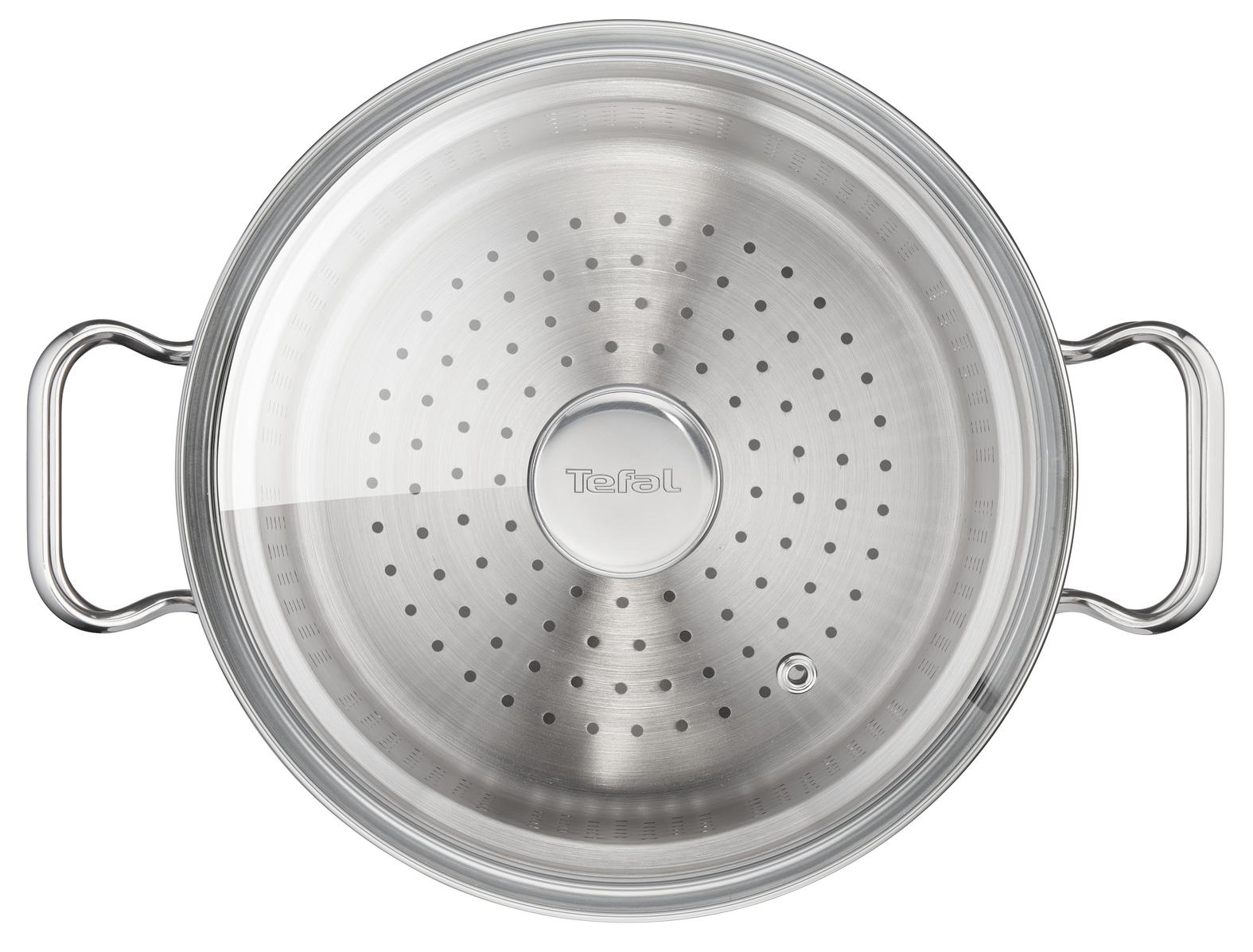 Zestaw garnków Tefal Duetto Pasta A705S874 Indukcja Stal nierdzewna 6 elementów