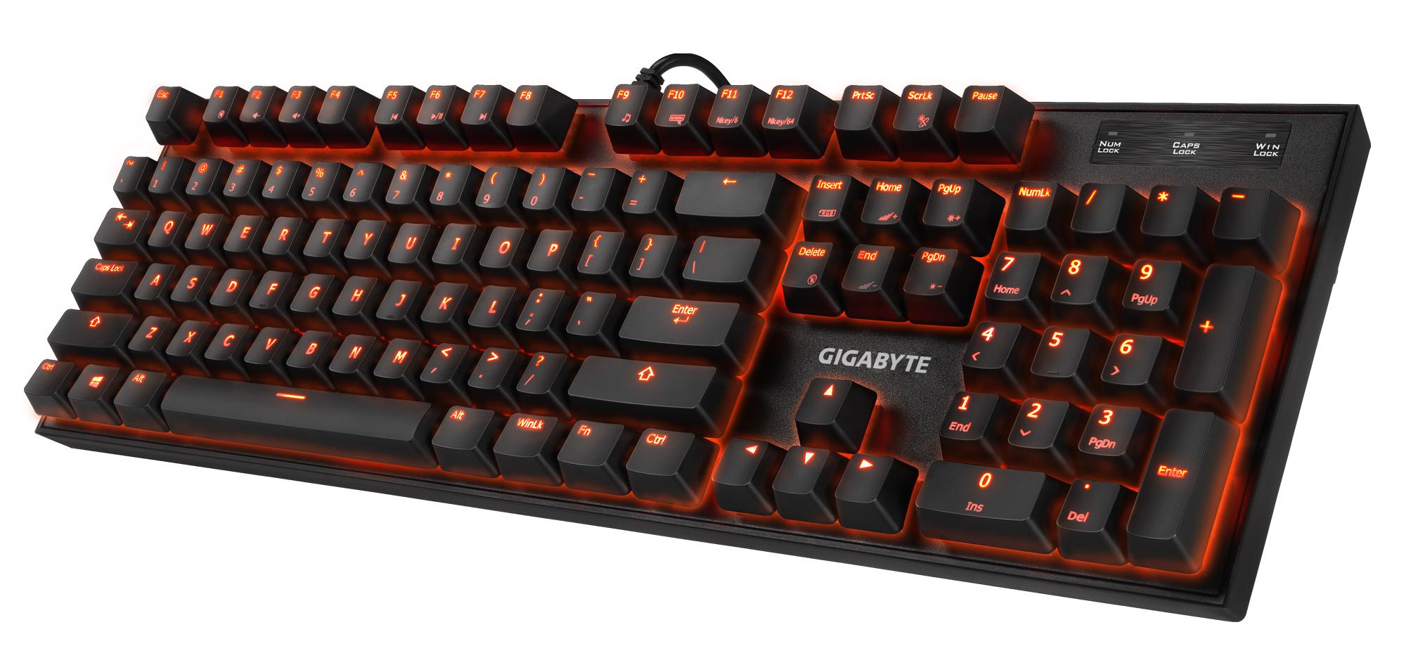 Klawiatura mechaniczna Gigabyte Force K85 Gaming