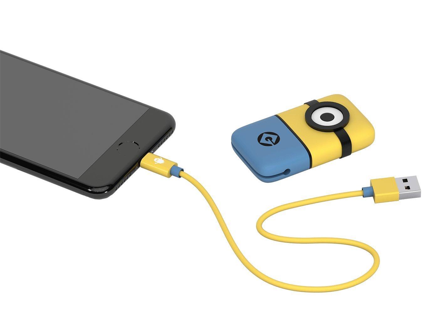 Kabel Tribe CLR32100 Minionki kabel lightning Mfi Keyline 22 cm Carl